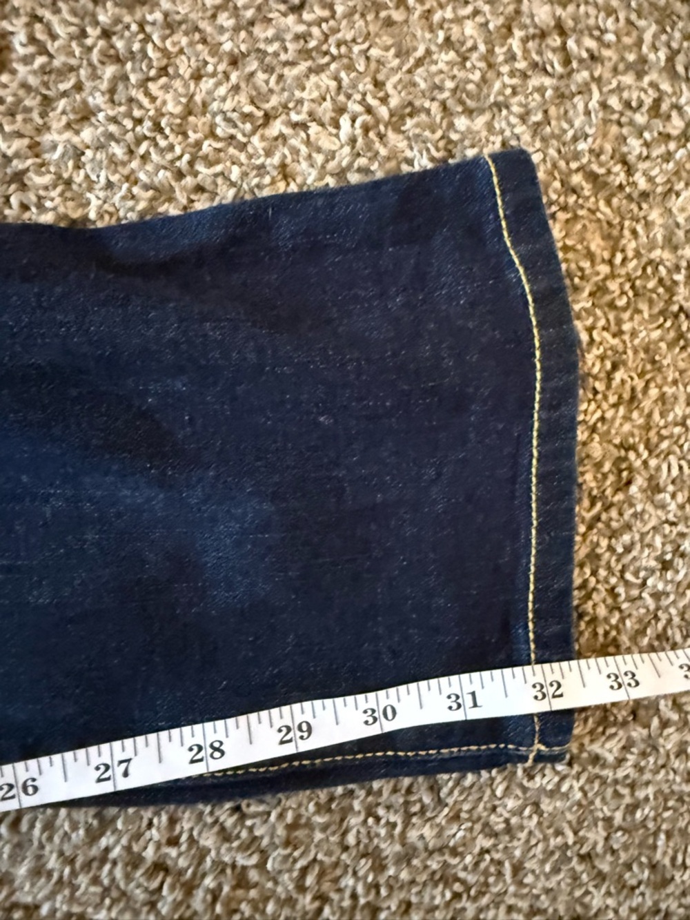 Armani Exchange Dark Indigo Bootcut Jeans - Picture 5 of 8